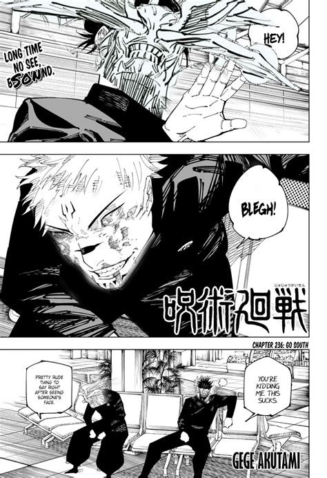 237 chapter jjk|Jujutsu Kaisen, Chapter 237 